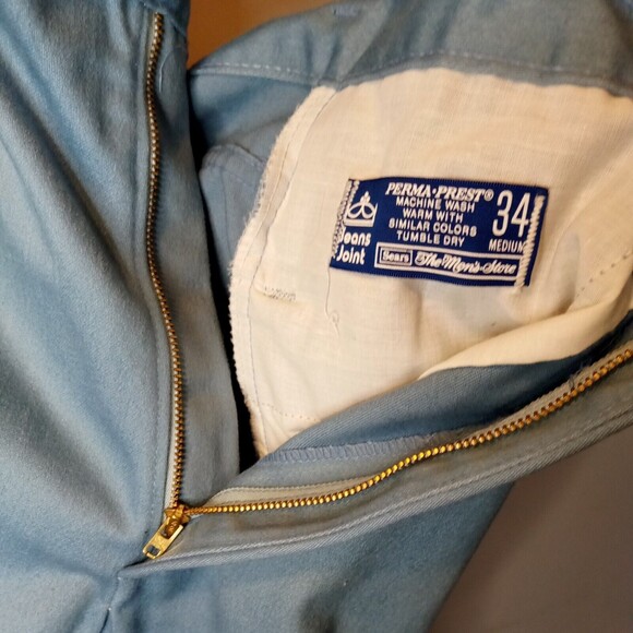 Vintage Sears Jeans Joint 70’s Bell Bottoms Light Denim Size 34 Medium‎ - Picture 16 of 16